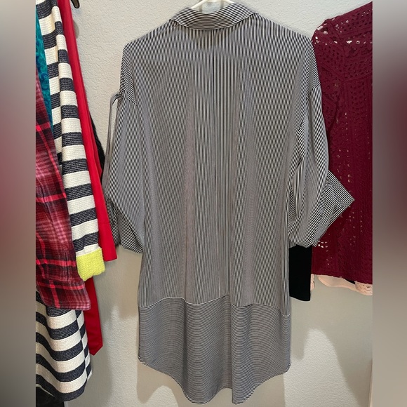 Trouvé Striped Shirt Dress - Picture 4 of 4